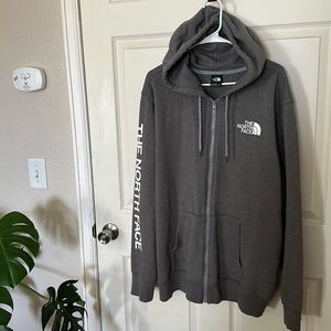 North Face zip up jacket